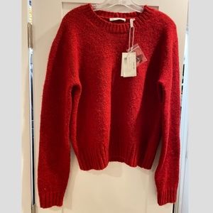 Helmut Lang Red Sweater